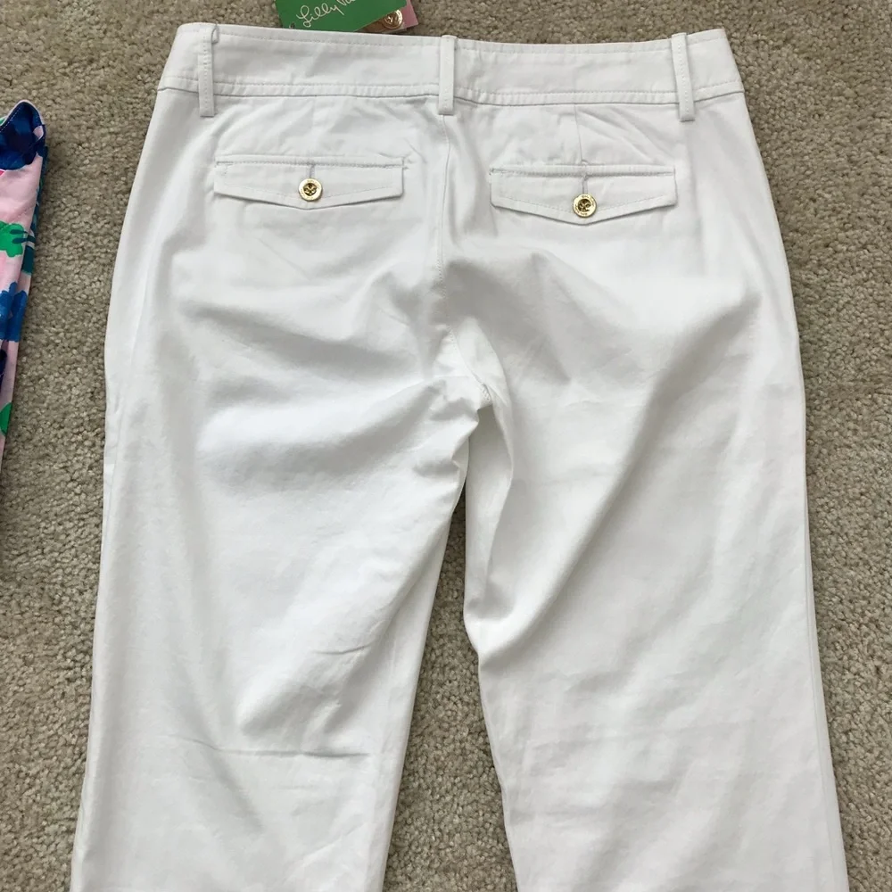 Lilly Pulitzer Cocoanut Walk Crop Pants - Picture 5 of 8